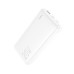 Зовнішній акумулятор HOCO J87A Tacker PD20W+QC3.0 power bank(20000mAh) White
