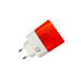 Мережевий зарядний пристрій WUW-C215 65W Charger 2 USB C + USB A white black Мережевий зарядний пристрій WUW-C215 65W Charger 2 USB C + USB A white black