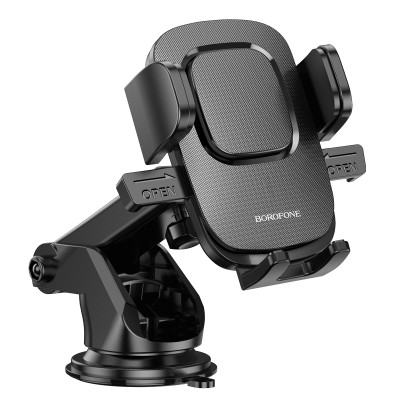 Автотримач для телефона BOROFONE BH60 Dainty center console car holder Black Автотримач для телефона BOROFONE BH60 Dainty center console car holder Black