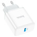 Мережевий зарядний пристрій HOCO C104A Stage single port PD20W charger White Мережевий зарядний пристрій HOCO C104A Stage single port PD20W charger White