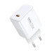 Мережевий зарядний пристрій REMAX Kiddy Series 33W 1C Fast Charger RP-U121 EU-White