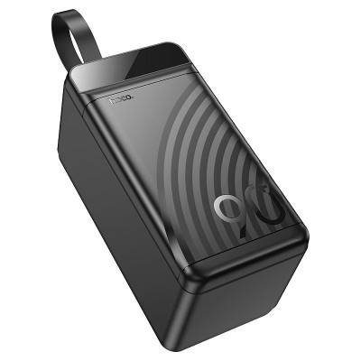 Зовнішній акумулятор HOCO J123D Element 22.5W+PD20W fully compatible power bank with digital display(90000mAh) Black Зовнішній акумулятор HOCO J123D Element 22.5W+PD20W fully compatible power bank with digital display(90000mAh) Black