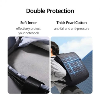 Рюкзак UGREEN LP664 Laptop Backpack B02 Dark Grey (Up to 15.6'')(UGR-90798)