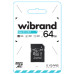 Карта пам'яті microSDXC (UHS-1) Wibrand 64Gb class 10 (adapter SD) Карта пам'яті microSDXC (UHS-1) Wibrand 64Gb class 10 (adapter SD)