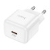 Мережевий зарядний пристрій HOCO N32 Glory PD30W single port charger (EU) White Мережевий зарядний пристрій HOCO N32 Glory PD30W single port charger (EU) White