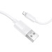 Кабель BOROFONE BX123 Leya silicone charging data cable iP White Кабель BOROFONE BX123 Leya silicone charging data cable iP White