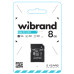 Карта пам'яті microSDHC (UHS-1) Wibrand 8Gb class 10 (adapter SD) Карта пам'яті microSDHC (UHS-1) Wibrand 8Gb class 10 (adapter SD)