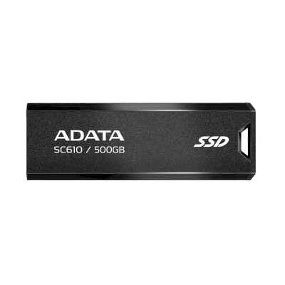 Портативний SSD ADATA SC610 500GB USB 3.2  550/500Mb/s Black