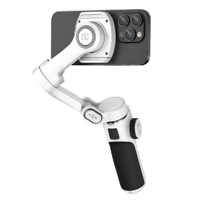 Триосьовий стабілізатор AOCHUAN Professional Gimbal Stabilizer for Smartphone SMART P2 White