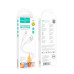 Кабель HOCO X97 Crystal color silicone charging data cable Micro white Кабель HOCO X97 Crystal color silicone charging data cable Micro white