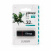 Флеш-накопичувач Wibrand USB 3.2 Gen1 Scarab 32GB Black Флеш-накопичувач Wibrand USB 3.2 Gen1 Scarab 32GB Black