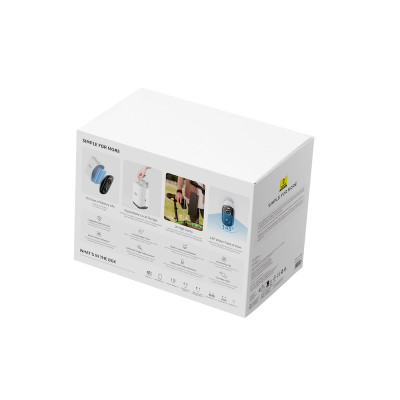 IP-камера відеоспостереження Baseus Security N1 Plus Outdoor Camera 2K 2-Cam Kit White AU