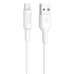 Кабель HOCO X25 USB to Micro 2A, 1m, PVC, PVC connectors, White