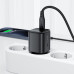 Мережевий зарядний пристрій ACEFAST A134 PD67W mini GaN USB-C fast charger Black