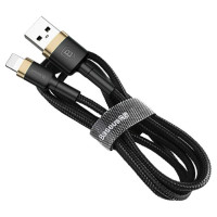 Кабель Baseus Cafule Cable USB For iP 2A 3m Gold+Black Кабель Baseus Cafule Cable USB For iP 2A 3m Gold+Black
