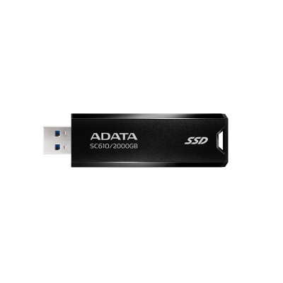 Портативний SSD ADATA SC610 2TB USB 3.2  550/500Mb/s Black