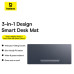 Килимок для миші Baseus MagPro Series II Smart Desk Mat (Basic Edition) Cosmic Black Килимок для миші Baseus MagPro Series II Smart Desk Mat (Basic Edition) Cosmic Black