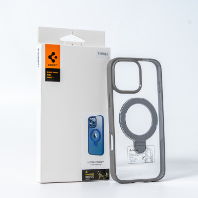 Чохол для смартфона Spigen AAA Magnetic Ring for Apple iPhone 16 Pro Grey Чохол для смартфона Spigen AAA Magnetic Ring for Apple iPhone 16 Pro Grey