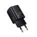 Мережевий зарядний пристрій BOROFONE BAS85A Star PD30W+QC3.0 charger (EU) Black Мережевий зарядний пристрій BOROFONE BAS85A Star PD30W+QC3.0 charger (EU) Black
