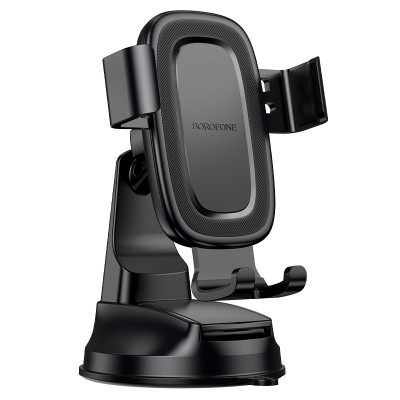 Автотримач для телефона BOROFONE BH130 Follower gravity car holder(center console) Black