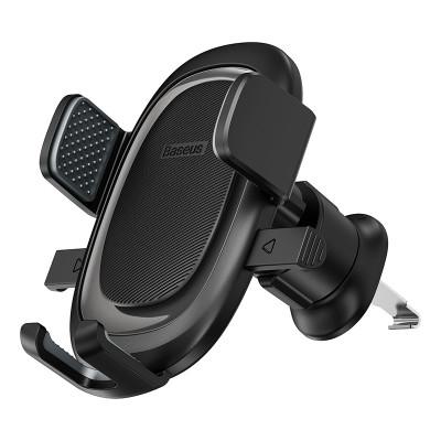 Автотримач для телефона Baseus UltraControl Pro Series Clamp-Type Car Holder Set Cluster Black