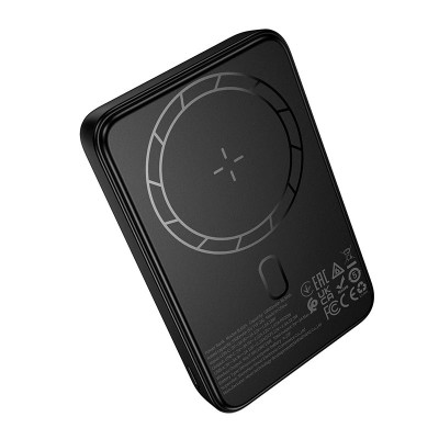 Зовнішній акумулятор BOROFONE BJ82A Dawn PD20W magnetic power bank(10000mAh) Black