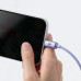 Кабель Baseus Crystal Shine Series Fast Charging Data Cable USB to iP 2.4A 1.2m Purple Кабель Baseus Crystal Shine Series Fast Charging Data Cable USB to iP 2.4A 1.2m Purple
