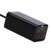 Мережевий зарядний пристрій Baseus GaN3 Pro Desktop Fast Charger 2U+2C 100W EU Black