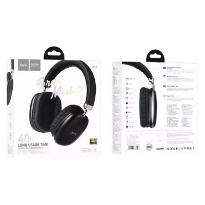 Бездротові накладні навушники HOCO W35 wireless headphones Black