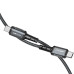 Кабель ACEFAST C1-03 Type-C to Type-C 3A, 1.2m, nylon, aluminum connectors, Black Кабель ACEFAST C1-03 Type-C to Type-C 3A, 1.2m, nylon, aluminum connectors, Black
