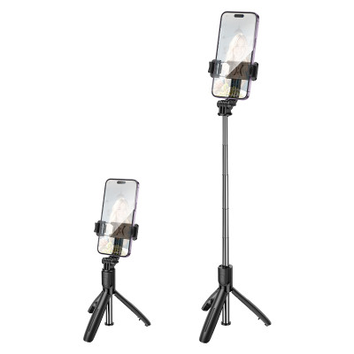 Селфі-трипод BOROFONE BY13 Nube live broadcast holder Black Селфі-трипод BOROFONE BY13 Nube live broadcast holder Black