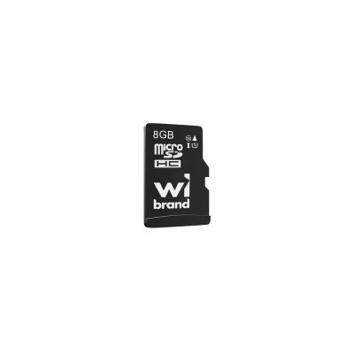 Карта пам'яті microSDHC (UHS-1) Wibrand 8Gb class 10 Карта пам'яті microSDHC (UHS-1) Wibrand 8Gb class 10