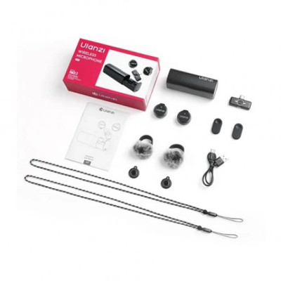 Бездротова мікрофонна система Ulanzi A21 Wireless Microphone(Black-Type C) Бездротова мікрофонна система Ulanzi A21 Wireless Microphone(Black-Type C)