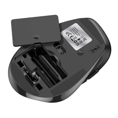 Маніпулятор миша HOCO GM24 Mystic six-button dual-mode business wireless mouse Black Маніпулятор миша HOCO GM24 Mystic six-button dual-mode business wireless mouse Black