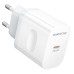 Мережевий зарядний пристрій BOROFONE BA99A Breeze single port PD20W charger White Мережевий зарядний пристрій BOROFONE BA99A Breeze single port PD20W charger White