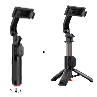 Селфі-монопод ACEFAST E43 Supports automatic selfie stand opening Black