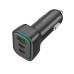 Автомобільний зарядний пристрій BOROFONE BZ28C Trophie PD60W(2C1A) car charger Black Автомобільний зарядний пристрій BOROFONE BZ28C Trophie PD60W(2C1A) car charger Black