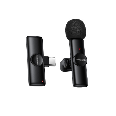 Бездротова мікрофонна система BOROFONE BFK16 Winner (Type-C) Black