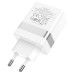 Мережевий зарядний пристрій HOCO N21 Topspeed PD30W+QC3.0 charger White