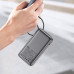 Зовнішній акумулятор ACEFAST M7 PD30W power bank with cable 10000mAh, Black