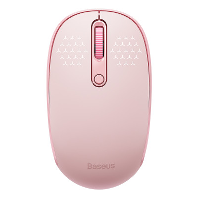 Маніпулятор миша бездротова Baseus F01B Tri-Mode Wireless Mouse Baby Pink