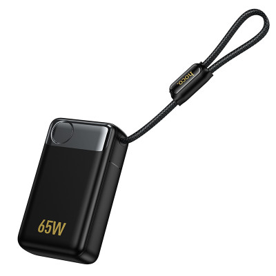 Зовнішній акумулятор HOCO Q53 Skillful PD65W power bank(12000mAh) Black