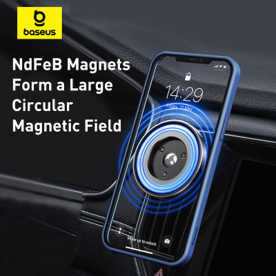 Автотримач для телефона Baseus NeoGravity Magnetic Car Mount (For Dashboards and Air Outlets) Cluster Black Автотримач для телефона Baseus NeoGravity Magnetic Car Mount (For Dashboards and Air Outlets) Cluster Black