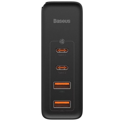 Мережевий зарядний пристрій Baseus GaN2 Pro Quick Charger 2C+2U 100W EU Black