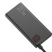 Зовнішній акумулятор Baseus Adaman Metal Digital Display Quick Charge Power Bank 20000mAh22.5W Black