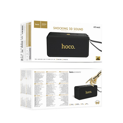 Портативна колонка HOCO HT1 Max Marquis sports BT speaker, 20W*2, Black Портативна колонка HOCO HT1 Max Marquis sports BT speaker, 20W*2, Black