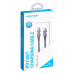 Кабель Vention USB 2.0 C to Lightning Cable 1M Gray Aluminum Alloy Type (TACHF)