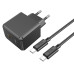 Мережевий зарядний пристрій з кабелем HOCO CS13A Ocean single port PD20W charger set(Type-C to Type-C) Black Мережевий зарядний пристрій з кабелем HOCO CS13A Ocean single port PD20W charger set(Type-C to Type-C) Black