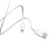 Кабель BOROFONE BX14 USB to iP 2.4A, 2m, PVC, TPE connectors, White Кабель BOROFONE BX14 USB to iP 2.4A, 2m, PVC, TPE connectors, White