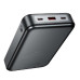 Зовнішній акумулятор HOCO Q30A Fast charge 130W power bank(20000mAh) Metal Gray